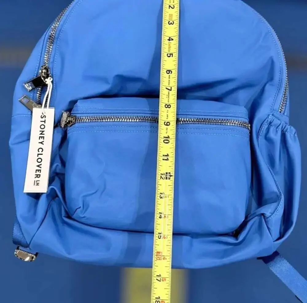 Stoney Clover Lane Classic Nylon Backpack Blue